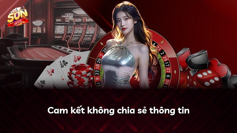 Cam kết không chia sẻ thông tin