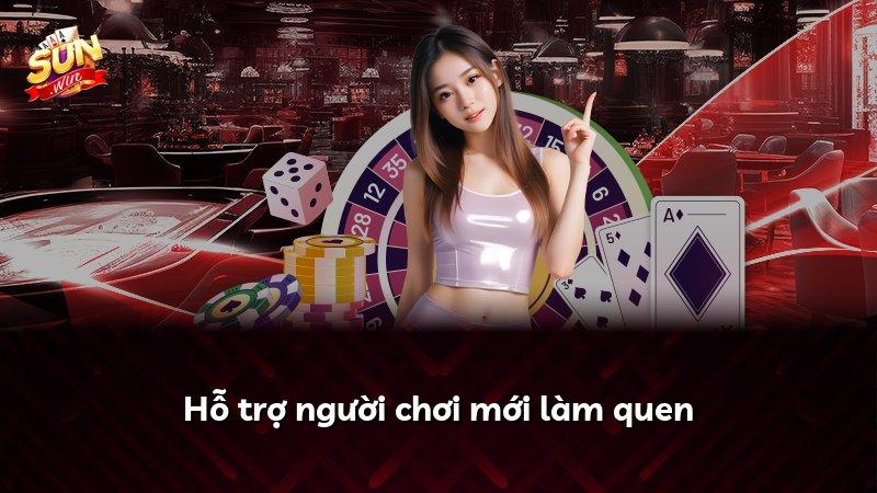Hỗ trợ người chơi mới làm quen